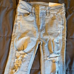 American Eagle High Rise Jegging Crop Jeans